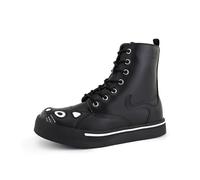 T.U.K. Kitty Sneaker Combat Boot Sneaker high schwarz in EU38