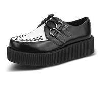 TUK Damenschuhe Viva Hi Sole Creeper in Schwarz 42