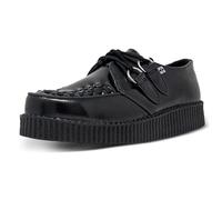T.U.K. Leather Viva Low Creeper - Herren & Damen Schuhe - Farbe Black Leather - Größe EU42