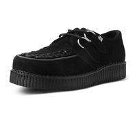 T.U.K. Leather Viva Low Creeper - Herren & Damen Schuhe - Farbe Black Suede - Größe EU40