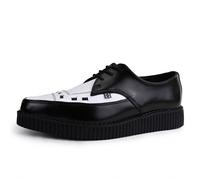 T.U.K. Pointed Creeper Tie Creepers schwarz weiß in EU43