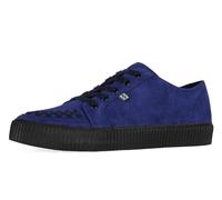 T.U.K. Ribbed Sole Sneaker - Modeschuhe für Männer und Frauen - Skate, Punk, Rock und Gothic Style aus Leder, Wildleder und Canvas- Farbe Navy Suede - Größe 41