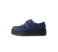 T.U.K. - Viva High Creeper Night Blue Vegan - Girl Schuhe - Blau - EU 38 - Synthetic/Textile/Gummi,Kunstleder Blau EU 38
