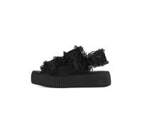 T.U.K. - Viva High Gothic Lace Black - Girl Sandalen - Schwarz - EU 40 - Synthetic/Textile/Gummi Schwarz EU 40