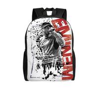 t108 Eminem-Rucksack für Damen, modischer Tagesrucksack mit durchgehendem Druckdesign, große Tasche
