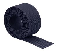 TA-VIGOR 38 mm breites Twill-Gummiband, 3,8 cm, 2 Meter, doppelseitig, gewebt, elastische Bänder, Strick, flache Polyester-Spule, schweres Stretchband, Stricken zum Nähen, Basteln, Bund, Marineblau