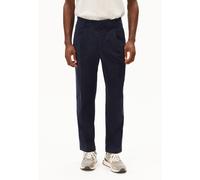 TAAMIR PLISSIERTE CHINOHOSE | Bio-Baumwoll-Mix - blau (29)