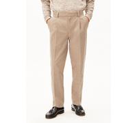 TAAMIR STRUKTURIERTE BUNDFALTENHOSE | Bio-Baumwoll Mix - beige (36-34)