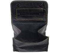 Tabakbeutel Shaq v2 | Echtes Büffel-Leder | Tabaktasche Drehertasche Braun | by Alpenleder (Ebenholz)