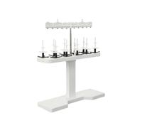 TABODD Leichtgewicht Spulenhalter Garnrollenhalter für 10 Spulen, 10 Konen Spulen Garnständer für Nähen, Quilten, Sticken, Haare Flechten und Schmuck