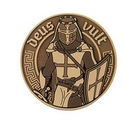 M-Tac - Deus Vult PVC - 3D Aufnäher - Coyote