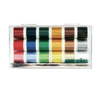 Tacony Corporation Rayon 40, transparente Box, 18 ct Garnset, 18 Spulen