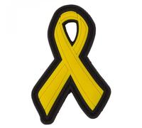 TACOPSGEAR Yellow Ribbon Schleife Support Soldaten Soldier 3D Rubber Patch