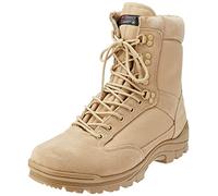 Mil-Tec Unisex Chaussures Tactical Cordura Tan Zip T47/13 Wanderstiefel, Hautfarben, 46 EU