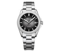 TACTICAL FROG 40 mm Herren-Automatikuhr AD2080 NH35 Mechanisch BGW9 Blau Leuchtend 20 Bar wasserdicht Saphir, Schwarzes Zifferblatt
