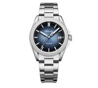 TACTICAL FROG AD2080 NH35A 38MM Mechanische Herren-Automatikuhr BGW9 Blau Leuchtend 20 bar Wasserdicht Saphir, Blaues Zifferblatt