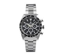 TACTICAL FROG H15 Eco-Drive Solar VS75 Chronograph, 43 mm, 316L Edelstahlgehäuse mit C3 leuchtend, 200 m wasserdicht, schwarzes Zifferblatt
