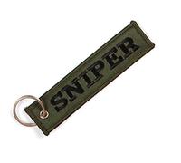 Tactical Sniper Schlüsselanhänger - Metall Schlüsselring für Outdoor, Militär & Geschenkidee