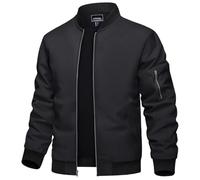 TACVASEN Herbstjacke Herren Übergangsjacke Leichte Blouson Softshelljacke