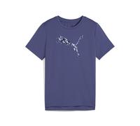 Puma - Tad ESS Cat Logo Graphic T-Shirt Kinder blue crystal 164