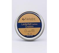 Tadabo Lederfett - Farblos & Schwarz - Premium Lederpflege mit Mandelöl | Made in Italy | Schuhfett, Juchtenfett, Lederbalsam & Imprägnierung für Schuhe, Taschen, Autositze & Möbel (farblos, 100 ml)