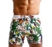 Taddlee Herren-Bademode, Badeanzüge, Blumen-Druck, Surfbrett, Boxershorts, Trunks, lang, Xf83, Large