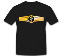 Tätigkeitsabzeichen Sanitäter-Bundeswehr Orden Abzeichen Sani - T Shirt #8279, Größe:XXL, Farbe:Schwarz