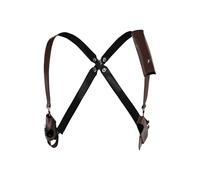 Taeyue Männer Ken-nedy Cosplay Gürtel Brust Harness Gürtel Schultergurt Gürtel Rücken Kreuz Verstellbare Riemen Kostüm Zubehör Herren