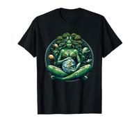 Tag der Erde Rette unseren Planeten Grüne Mutter Gaia T-Shirt