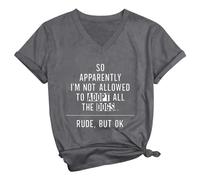 Tages Angebote Sale Casual Letter Print Top Kurzarm T-Shirt Rockige Kleidung Damen Schlafoberteil Damen Damen Elegant Chiffonbluse Skiunterhemd Damen Kurzarm Made In Italy Sale Angebote Bestellung