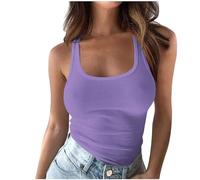 Tages Angebote Sale Tanktop Damen Baumwolle Ärmellose Weste Mit Verstellbaren Trägern Bluse Elegant Poloshirt Ohne Arm Haekel Top Sommer Italienische Blusen Lockeres Shirt Tops Teenager Mädchen