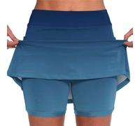 Tagesangebote Heute Blitz Rock Mit Hose Drunter Hosenrock Tennisrock Damen Mit Hose Leggings 2 In 1 Shorts Fitness Sport Golfrock Laufrock Hosenrock Kurz Damen