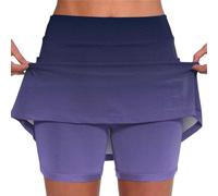 Tagesangebote Heute Damen Tennisrocke Mit Hose, Activewear Hosenrock Golfrock, Innenhose Mit Taschen, Sportrock Hohe Taille Sommer Röcke Für Wanderrock, Outdoor, Laufen The Deal