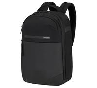 Tagesrucksack SAMSONITE "MODERNY", Gr. B/H/T: 25cm x 37,5cm x 13cm, schwarz, Polyester, Rucksäcke, Unisex Travelrucksack, Freizeitruck mit vielen Fächern (74104757-0) schwarz