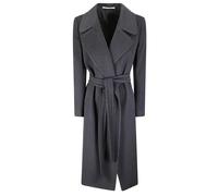 Tagliatore - Lined Virgin Wool And Cashmere Coat With Tailored - Größe 38 - grau
