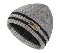 TAGVO Beanie Mütze Herren Damen Winter, Classic Warme Wintermütze mit Weichem Innenfutter Gefütterte Strickmütze, Weiche Wollmütze Leichte Atmungsaktiv Unisex Wintermütze für kaltes Wetter