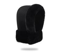 TAGVO Kaschmir Mütze Damen Thermo Winter, 2 in 1 Warm Wintermütze & Halswärmer Sets, Wasserfeste Mütze aus Polar Fleece, Sturmhaube für Frauen Outdoor Wandernd Arbeiten Fahren