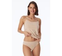 Schiesser Tai-Slip 2er-Pack 95/5 Bio-Baumwolle Damen Beige Größe 48