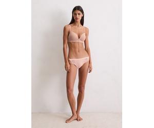 Tai-Slip MARC O'POLO "Tender Lace", Damen, Gr. XS, Microfaser, rosa (rose), Microfaser, Obermaterial: 89% Polyamid, 11% Elasthan, körpernah, Unterhosen, elastisch, Microfaser, Spitze, weich, feminin, 