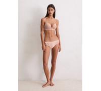 Tai-Slip MARC O'POLO "Tender Lace", Damen, Gr. XS, rosa (rose), Microfaser, Obermaterial: 89% Polyamid, 11% Elasthan, körpernah, Unterhosen, elastisch, Microfaser, Spitze, weich, feminin, höherer Bein