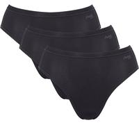 Sloggi Tai GO Daily Cotton 3er-Pack Baumwolle Schwarz S