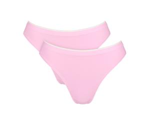 Tai-Slip SLOGGI "GO Sense", Damen, Gr. L, floral pink, Single Jersey, Obermaterial: 88% Modal, 12% Elasthan, figurbetont, Unterhosen, Modalmix, weich, elastisch, flache Kanten (43011146-L) floral pink