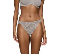 Slip TRIUMPH "Amourette Highleg Tai" Gr. 38, silent grey Damen Unterhosen (85279528-38) silent grey