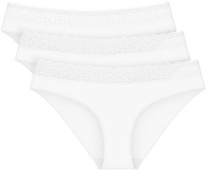 Tai-Slip TRIUMPH "Feel of Modal", Damen, Gr. L, weiß, Single Jersey, Obermaterial: 87% Modal, 13% Elasthan, körpernah, Unterhosen, sehr weich, elastischer Bund mit Spitze (53566367-L) weiß