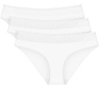 Tai-Slip TRIUMPH "Feel of Modal", Damen, Gr. XL, weiß, Single Jersey, Obermaterial: 87% Modal, 13% Elasthan, körpernah, Unterhosen, sehr weich, elastischer Bund mit Spitze (53566367-XL) weiß