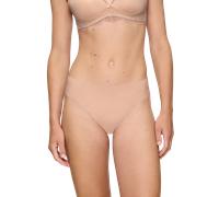 Tai-Slip TRIUMPH "Pretty Micro", Damen, Gr. L, neutral beige, Microfaser, Obermaterial: 86% Polyamid, 14% Elasthan, körpernah, Unterhosen Tai-Slip, nahtlos (18703539-L)