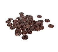 Taidda Schöne 4-Loch-Holzknöpfe Im Vintage-Stil, DIY, Basteln, Nähen, Kleidung für Kreative Menschen, 50 Stück