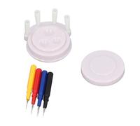 Taidda Uhrenöler-Stift-Set, 4 Verschiedene Spitzen für eine Effiziente Uhrenreparatur, Zubehör für Uhrmacher, Kunststoffmaterial, 4 Einheiten