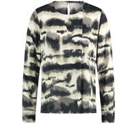 TAIFUN - Blusenshirt mit Allover-Print beige - Gr. - 38