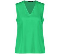 TAIFUN - Blusentop mit V-Ausschnitt grün - Gr. - 38